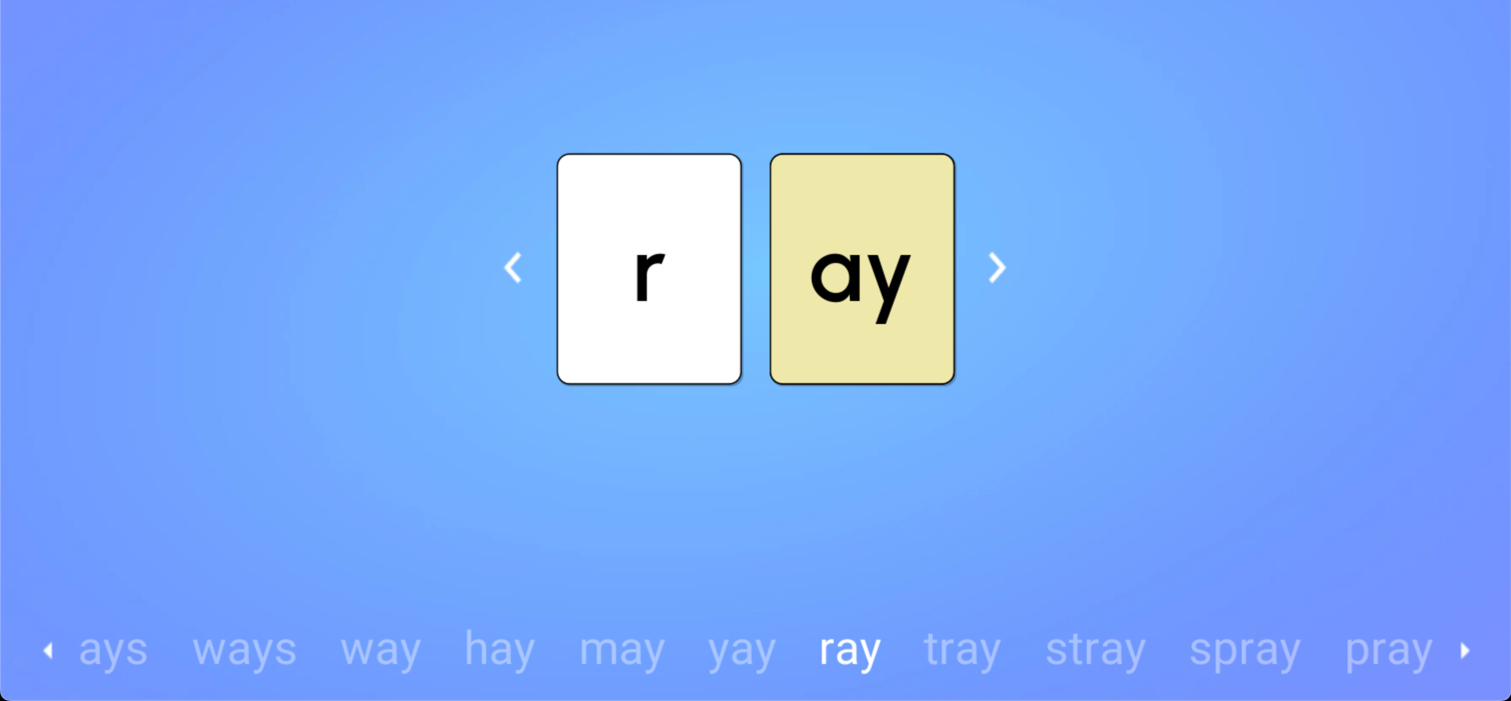 Screenshot of ay (play)