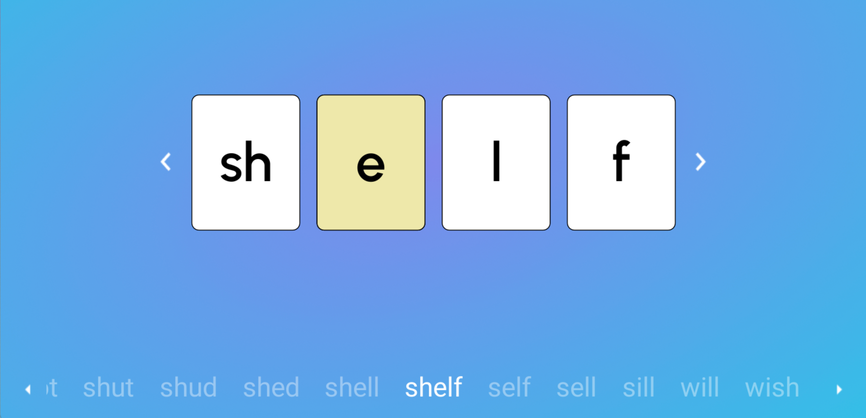 Screenshot of sh digraph